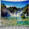 Beautiful And Spectacular Waterfall Scenery Pattern Tapestry Wall Hanging Tapestry Wall Carpet Wall Art Wall Decoration Tapestry Wall Decoration miniinthebox