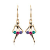 Beautiful Dancing Girl Ear Studs