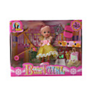 Beautiful Girl Girls Cosmetic Set with One Small Girl(505C)