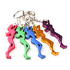 Beautiful Lady Shaped Aluminum Keychain Bottle Opener