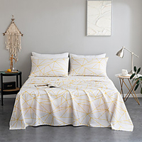 Bedding Printed Duvet Cover Set - Brushed Microfibre Duvet Cover with 2 Pillowcases(single 1 pce pillowcase) miniinthebox