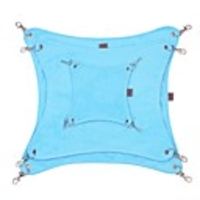 Beds Mouse Toy Portable Flannel Plush Blue Pink