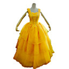 Belle Dress Cosplay Costume Masquerade Women