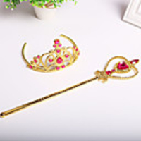 Belle Masquerade Flower Girl Dress Tiara Girls