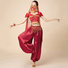 Belly Dance 1 Pair of Earrings Tulle Sequins Women