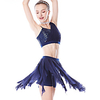 Belly Dance Ballet Skirts Tassel Paillette Women