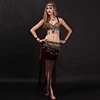Belly Dance Bra Sash / Ribbon Ruffles Split Women