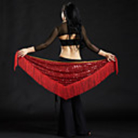 Belly Dance Hip Scarves Women