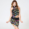 Belly Dance Skirts Glitter Paillette Women