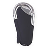 Bending Ignition Metal Gas Lighter - Black