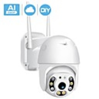 BESDER 1080P Full-color Night Vision IP Camera Outdoor Camera Speed Dome Wifi IP Camera 2MP H.265 Audio PTZ Wireless AI Camera Cloud-SD Slot ONVIF Security CCTV Camera