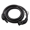Bicycle 4 Digit Combination Steel Lock Cable 1200mm