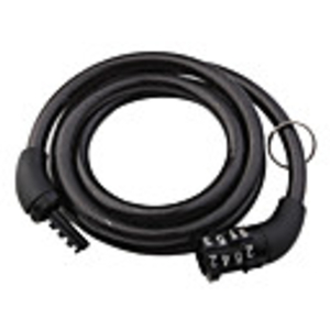 Bicycle 4 Digit Combination Steel Lock Cable 1200mm