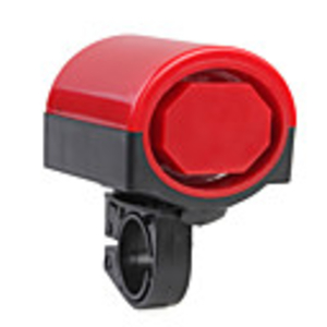 Bicycle Electronic Ring Bike Bell Ultra-loud Horn Electronic Bell,  Red
