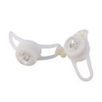 Bicycle LED Sicilone Safty Rear Light-White 2 Pcs Per Pack