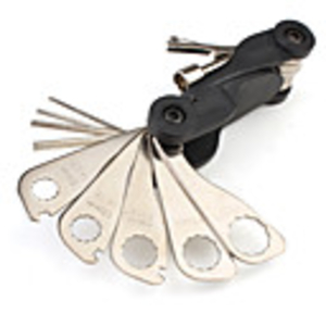 Bicycle Saddle Bag with Multi-Functional Repair Tool Kit Set