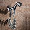 Bidet Faucet ElectroplatedToilet Handheld bidet Sprayer Self-Cleaning Contemporary