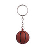 Big Black DiceStyle Keychain with Soft Plastic Material