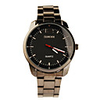 Big Dial Black Tone Stainless Steel Round Shape Quartz Watch