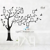 Big Family Tree Wall Stickers Self Adhesive Home Decor Removable Black Photo Frame Tree PVC Wall Art Mural Stickers Decal 4pcs 90602cm miniinthebox