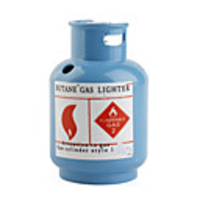 Big Gas Cylinder Shape Lighter, Grey