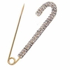 big safety pin brooch for sweater shawl clips jewelry collar brooch pin for women girl (silver) miniinthebox