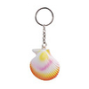 Big Shell Style Keychain with Soft Plastic Material