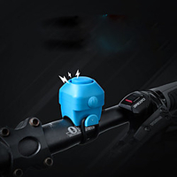Bike Bell Bike Horn Alarm Sound for Road Bike Mountain Bike MTB Folding Bike Fixed Gear Bike Cycling Bicycle Engineering Plastics Black Red Blue 1 pcs