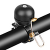 Bike Bell Bike Horn Wearproof Lightweight Materials Alarm Retro Safety for Road Bike Mountain Bike MTB Folding Bike Recreational Cycling Fixed Gear Bike Cycling Bicycle Alloy Black Champagne Gold 1