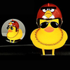 Bike Bell Front Bike Light Yellow Little Duck Shape Waterproof Lightweight Shining Stretchy Durable for Road Bike Mountain Bike MTB Cycling Bicycle Silica Gel Red Blue Grey 1 pcs