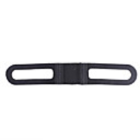 Bike Bicycle Silicone Tie Strap Bandages,  Elastic Tape Rope,  Black