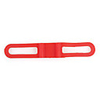 Bike Bicycle Silicone Tie Strap Bandages,  Elastic Tape Rope,  Red