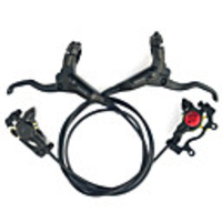 Bike Brakes Parts For Mountain Bike MTB Mixed Material Variable Speed Control / Durable Cycling Bicycle Black