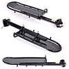 Bike Cargo Rack Adjustable / Retractable Quick Dismantling Rear Shelf Quick Release Metalic Aluminum Alloy Road Bike - Black 1 pcs