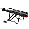 Bike Cargo Rack Rear Rack Max Load 50kg Adjustable Easy to Install Aluminium Alloy Mountain Bike / MTB - Black