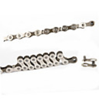 Bike Chains For Mountain Bike MTB Steel Adjustable / Wearable Cycling Bicycle Silver