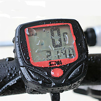 Bike Computer / Bicycle Computer Waterproof LED Lights Wireless Night Vision Odo - Odometer For Road Bike Mountain Bike MTB Folding Bike Cycling Bicycle Synthetic Red 1 pcs