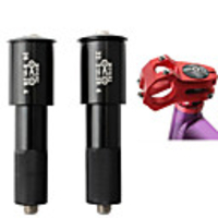 Bike Fork Bike Stem Others 22.2 mm Aluminium Alloy for Cycling Bicycle Mountain Bike MTB Black Grey