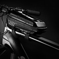 Bike Frame Bag Reflective Waterproof Portable Bike Bag PU Leather EVA Bicycle Bag Cycle Bag Cycling Bike / Bicycle
