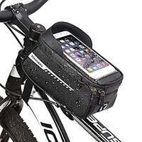 Bike Frame Bag Top Tube 6.5 inch Cycling for Similar Size Phones Black Mountain Bike / MTB Road Bike Cycling / Bike