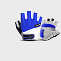 Bike Gloves / Cycling Gloves Anti-Slip Breathable Wearable Skidproof Fingerless Gloves Sports Gloves Black Red Blue for Adults