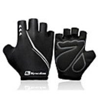 Bike Gloves / Cycling Gloves Breathable Fingerless Gloves Sports Gloves Black Red Blue for Adults Cycling / Bike Activity Sports Gloves