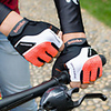 Bike Gloves / Cycling Gloves Mountain Bike Gloves Mountain Bike MTB Breathable Anti-Slip Shockproof Protective Fingerless Gloves Half Finger Sports Gloves Lycra Terry Cloth Black Grey Orange for