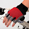 Bike Gloves / Cycling Gloves Mountain Bike Gloves Mountain Bike MTB Padded Anti-Slip Shockproof Protective Fingerless Gloves Half Finger Sports Gloves Lycra Silicone Gel Black Black / Red Black / Blue