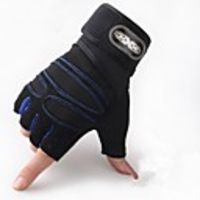 Bike Gloves / Cycling Gloves Mountain Bike MTB Breathable Anti-Slip Sweat-wicking Protective Fingerless Gloves Half Finger Sports Gloves Black Black / Red Black / Blue for Adults
