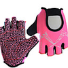 Bike Gloves / Cycling Gloves Mountain Bike MTB Breathable Anti-Slip Sweat-wicking Protective Fingerless Gloves Half Finger Sports Gloves Black Pink for Adults
