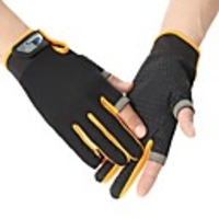 Bike Gloves / Cycling Gloves Skidproof Fingerless Gloves Full Finger Gloves Sports Gloves Black Red Blue for Adults Activity Sports Gloves
