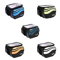 Bike Handlebar Bag 5.7 inch Cycling for Similar Size Phones Blue Orange Green Bike / Cycling Recreational Cycling miniinthebox