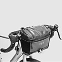 Bike Handlebar Bag Reflective Waterproof Portable Bike Bag PU(Polyurethane) Bicycle Bag Cycle Bag Cycling Outdoor Exercise