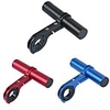 Bike Handlebar Extender 3 mm Sports Mountain Bike MTB Folding Bike Fixed Gear Bike Cycling Black Red Blue